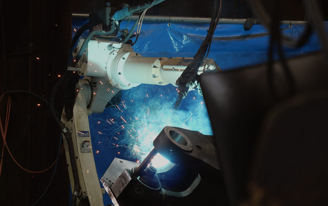 写真：産業用機械金属加工